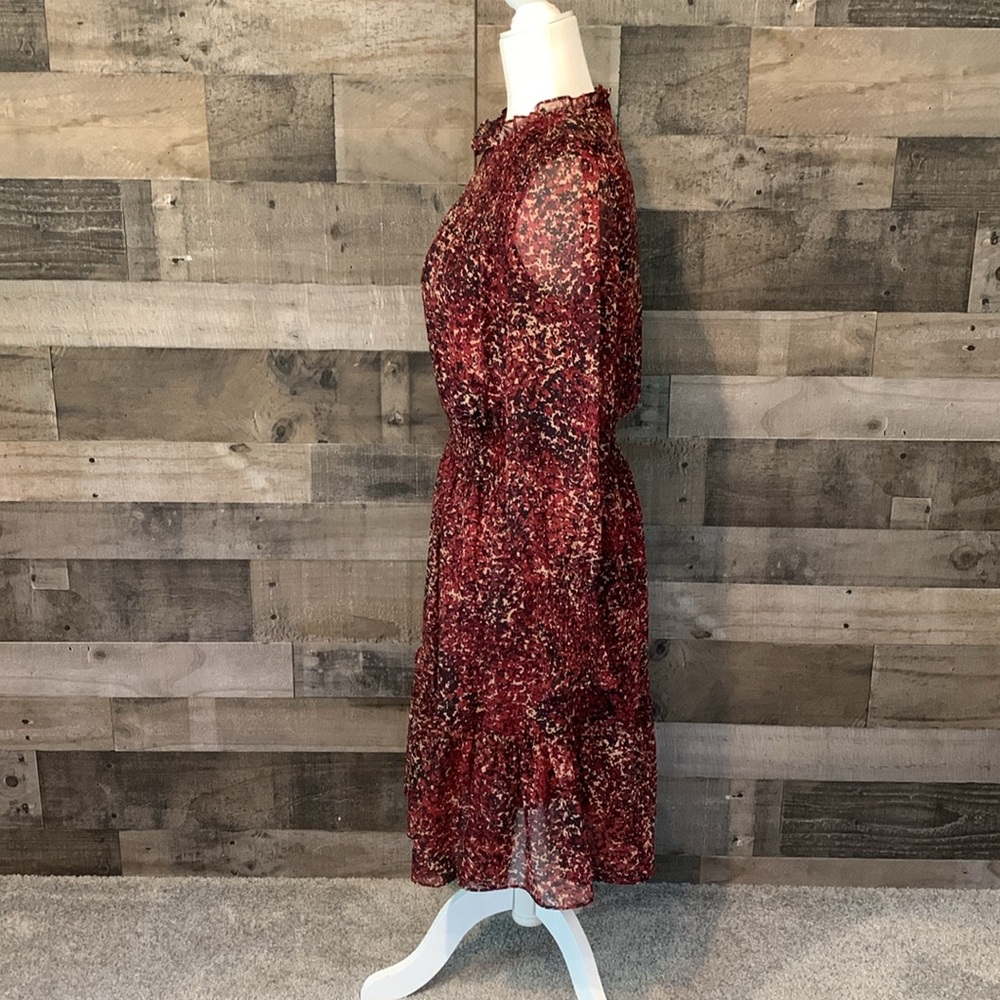 Just Taylor Long Sleeve Boho Dress Size 6 - Picture 5 of 16